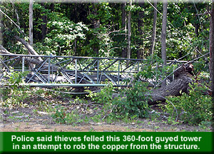Guyed Tower Collapse